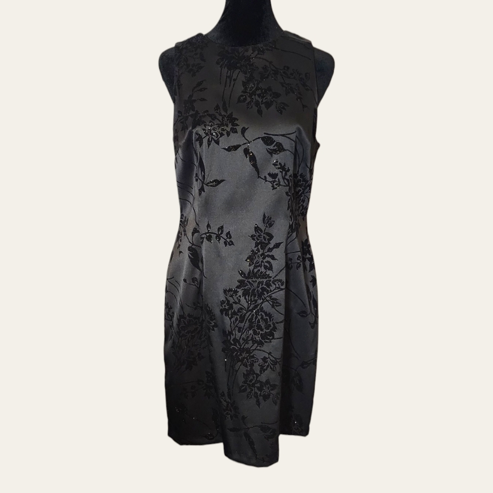 🖤90's Black Holiday Dress